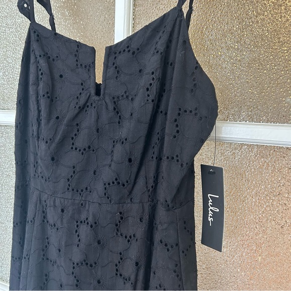 Lulus Black Lace High-low Dress - Picture 4 of 10